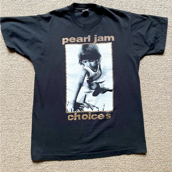 Fruit of the Loom | Shirts | Vintage 992 Pearl Jam Choices